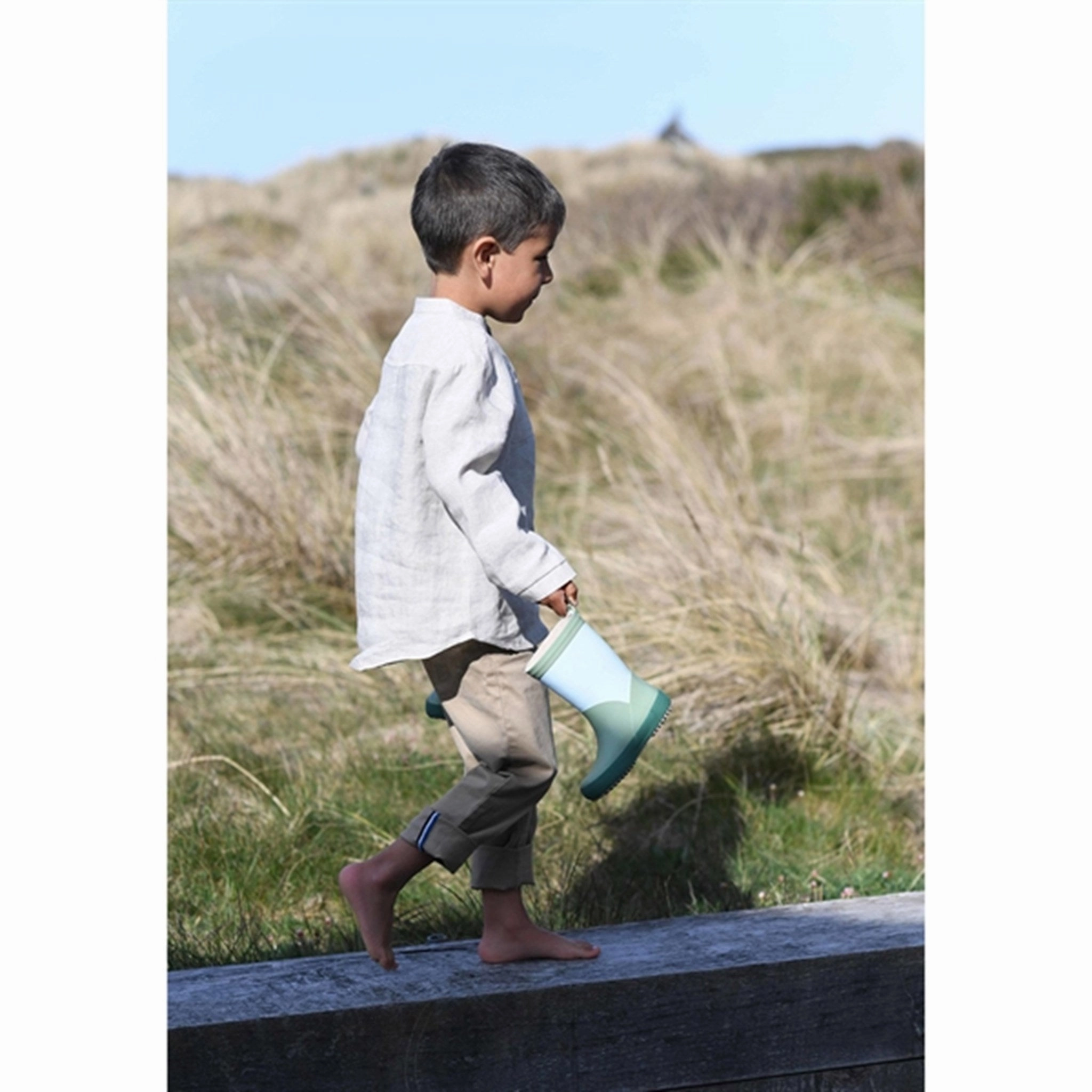 Bisgaard Rubber Boots Fashion II Misty Blue
