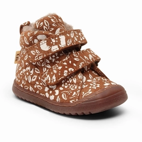 Bisgaard Rudi V Tex Shoes Brandy Flowers Cheap Kids Winter Footwear