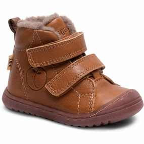 Bisgaard Rudi V Tex Shoes Cognac Cheap Kids Winter Footwear