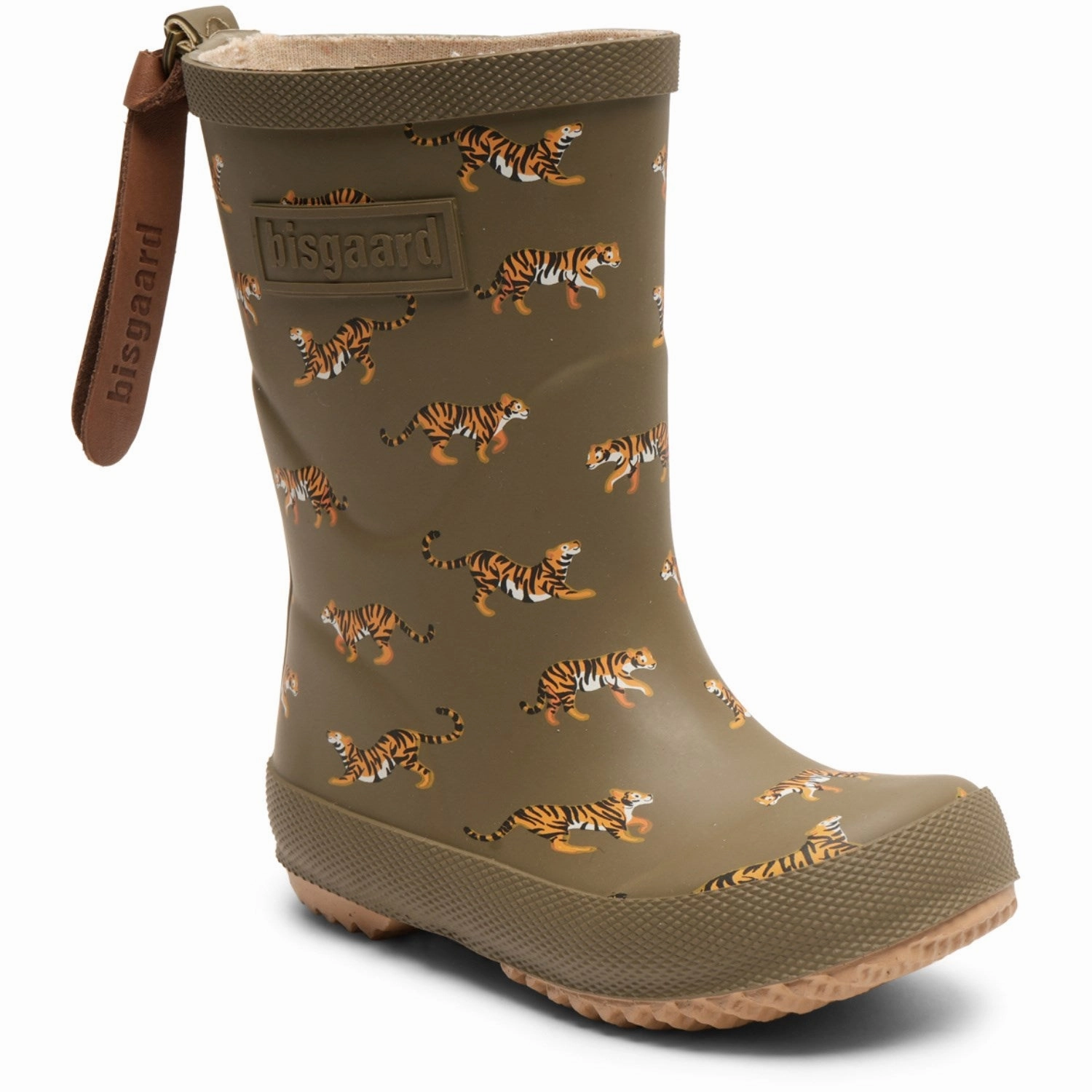 Bisgaard Safari Basic Rubber Boot Kids Rain Boots with free shipping