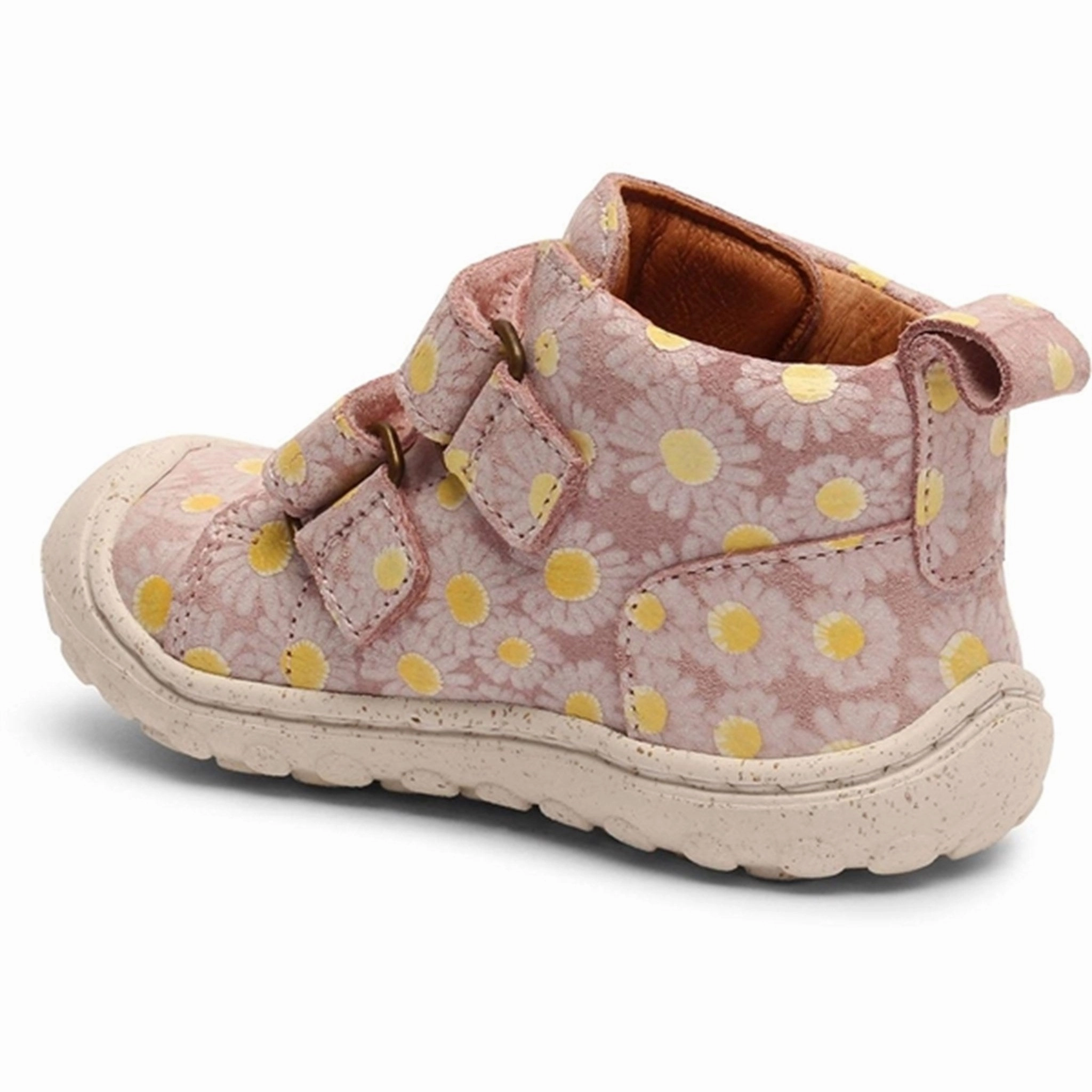 Bisgaard Sara V First Step Shoe Rose Flowers