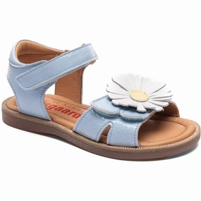Bisgaard Sky Blue Trine Kjr X Roberta Sandal Kids Open Sandals cheap sale