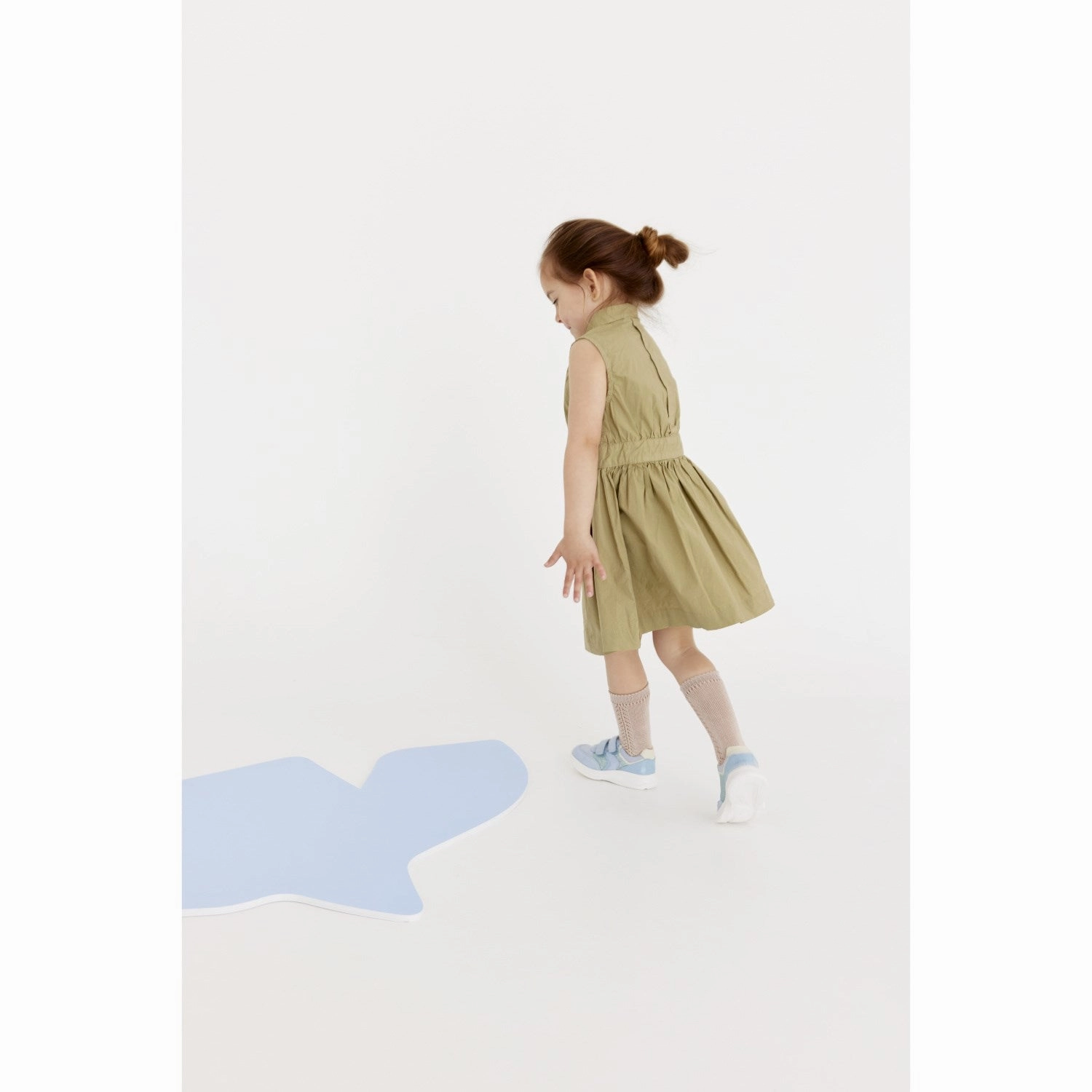 Bisgaard Sky Glitter Yuki Glitter Velcro Shoe