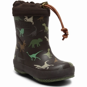Bisgaard Termo Brown Dino Kids Thermo Boots discount price