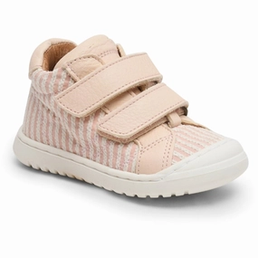 Bisgaard Thor V Begyndersko Rose Stripes Beginner Shoes With Velcro Kids promo