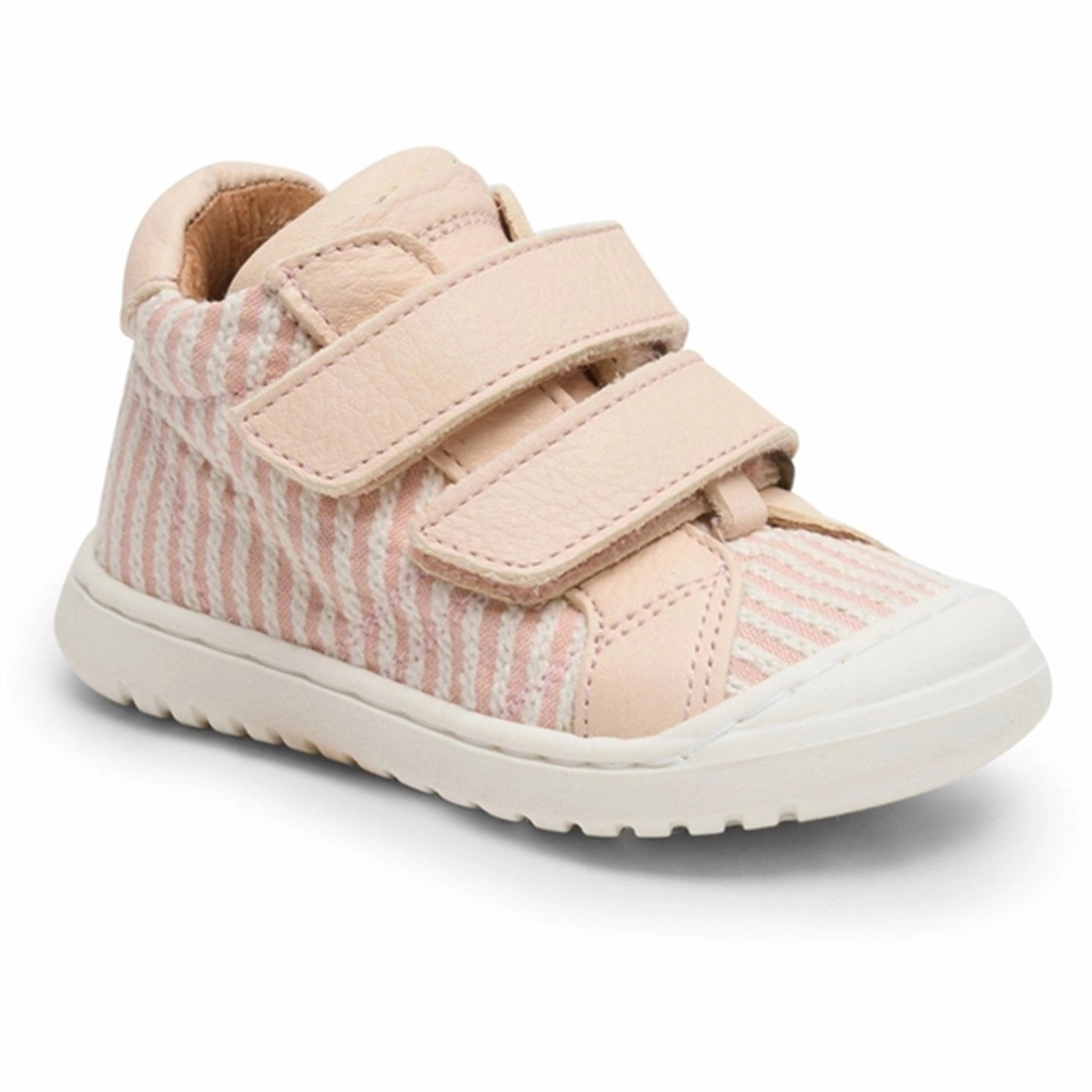 Bisgaard Thor V Begyndersko Rose Stripes Beginner Shoes With Velcro Kids promo