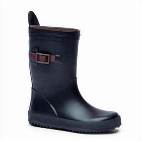 Bisgaard Wellies Scandinavia Black Kids Rain Boots with free shipping