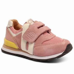 Bisgaard Winston S Velcro Shoe Blush Kids Velcro Sneakers discount