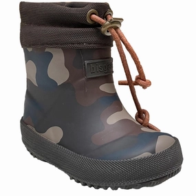Bisgaard Winter Thermo Rubber Boots Army Kids Thermo Boots discount price