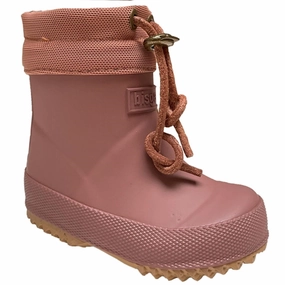 Bisgaard Winter Thermo Rubber Boots Old Rose Kids Thermo Boots discount price