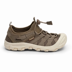 Bisgaard Zion Lace Shoes Khaki Kids Closed Toe Sandals promo