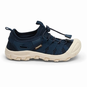 Bisgaard Zion Lace Shoes Navy Kids Closed Toe Sandals promo