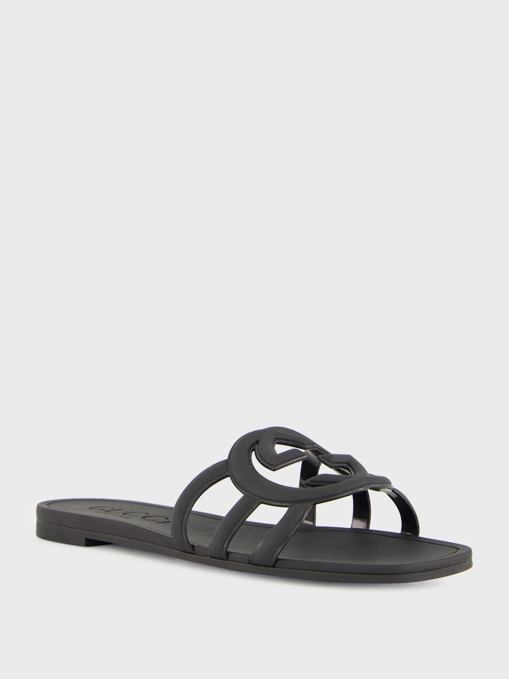Black G Slide Sandals