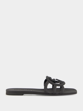 Black G Slide Sandals Womens Sandals mega clearance