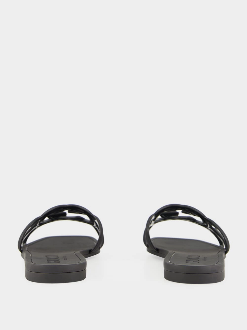 Black G Slide Sandals