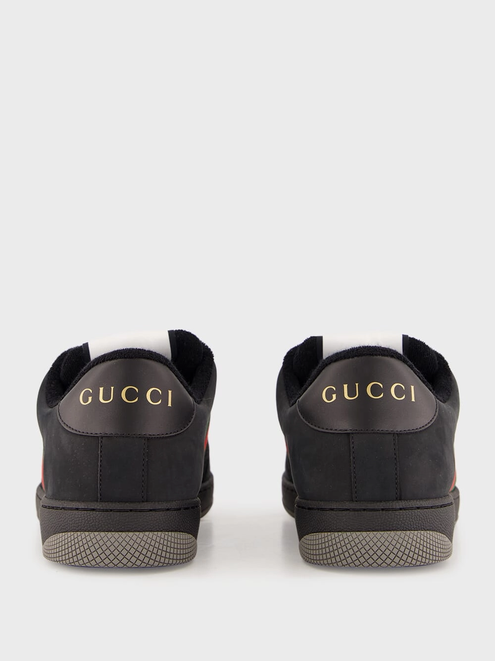 Black Men's GG Screener Sneaker