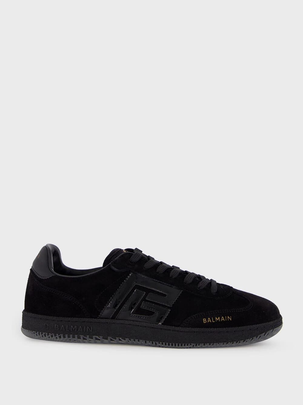 Black Suede and Patent Leather Sneakers Promo deal Mens Sneakers