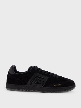 Black Suede and Patent Leather Sneakers Promo deal Mens Sneakers