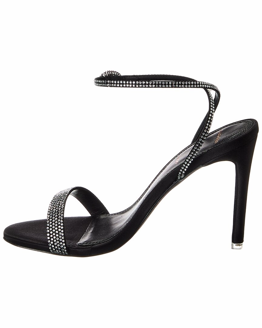 Black Suede Studio Lexi Sandal