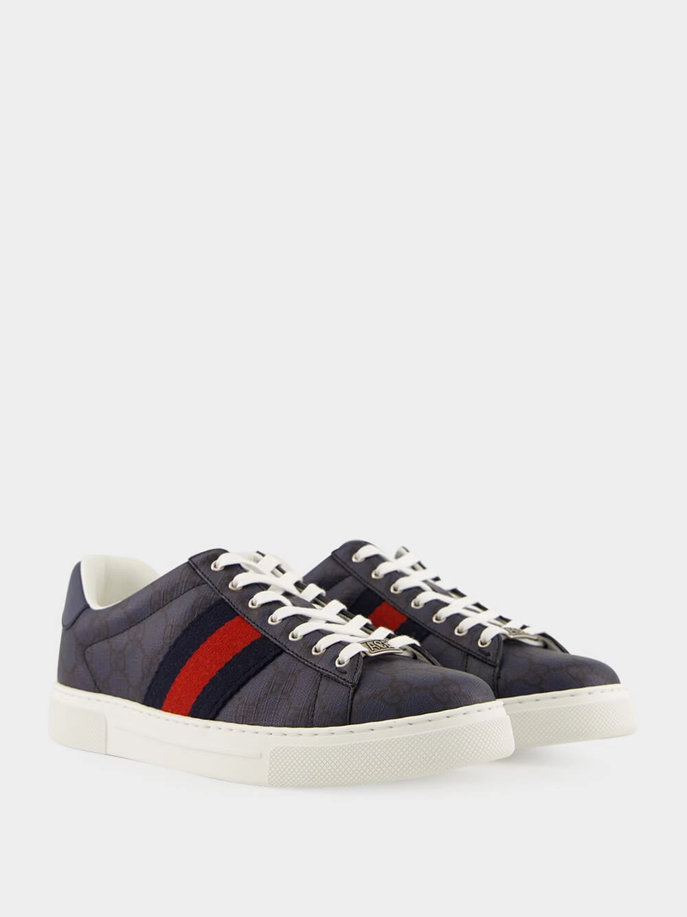 Blue GG Supreme Ace Sneakers