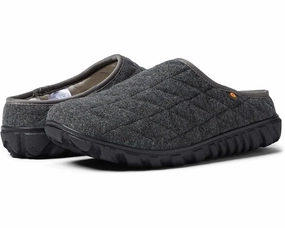 Bogs Snowday II 78889-013 Slippers Women's 7 Charcoal Slip-On Cozy Shoes KHD726 Womens Slippers at low price