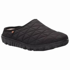 Bogs Snowday II Slippers Women's US 8 Black Fleece Lined Casual Shoes ZPO2836 Womens Slippers at low price