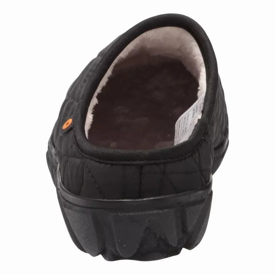 Bogs Snowday II Slippers Women's US 8 Black Fleece Lined Casual Shoes ZPO2836
