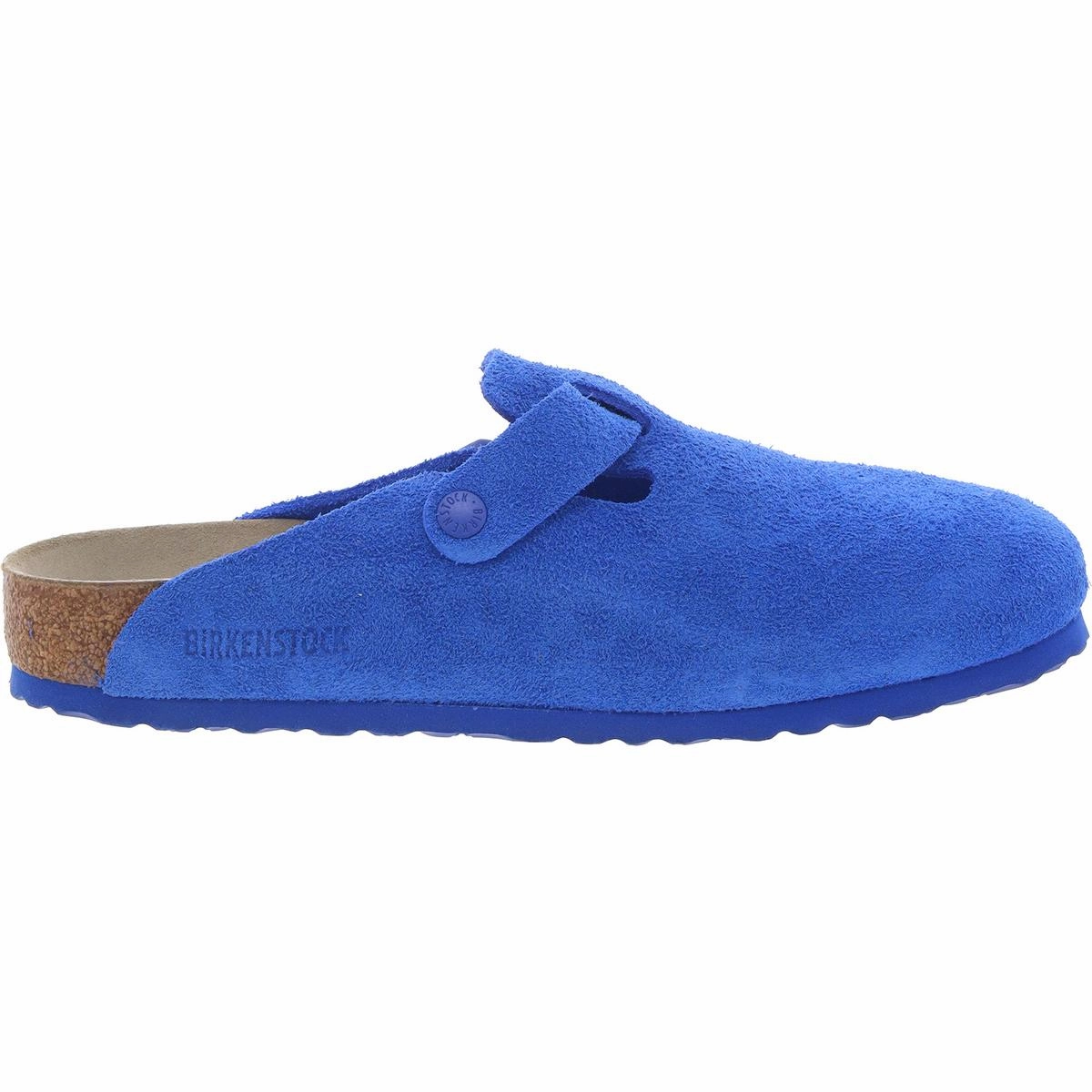 Boston Mens Adjustable Footbed Slide Sandals
