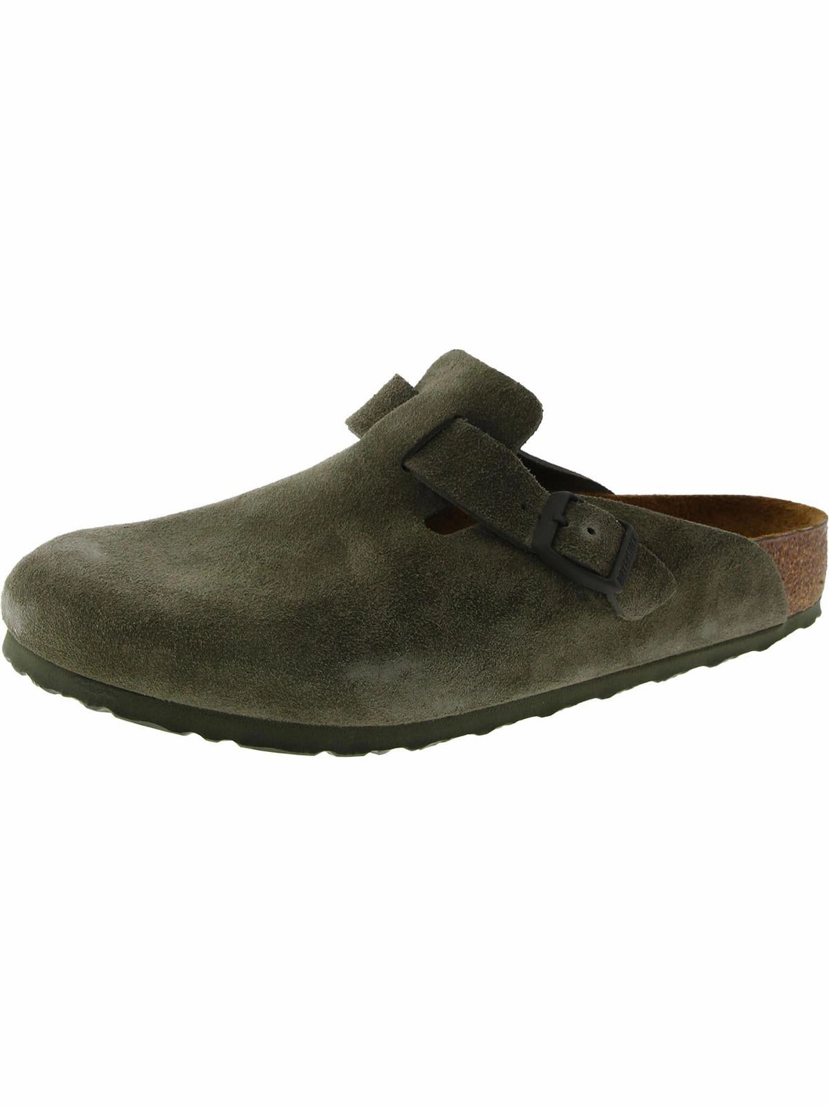 Boston Mens Adjustable Footbed Slide Sandals Discount Mens Beach Sandals