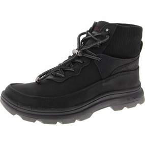 Brae 2 Womens Fax Leather Cold Weather Winter & Snow Boots Cheap Womens Leather Boots