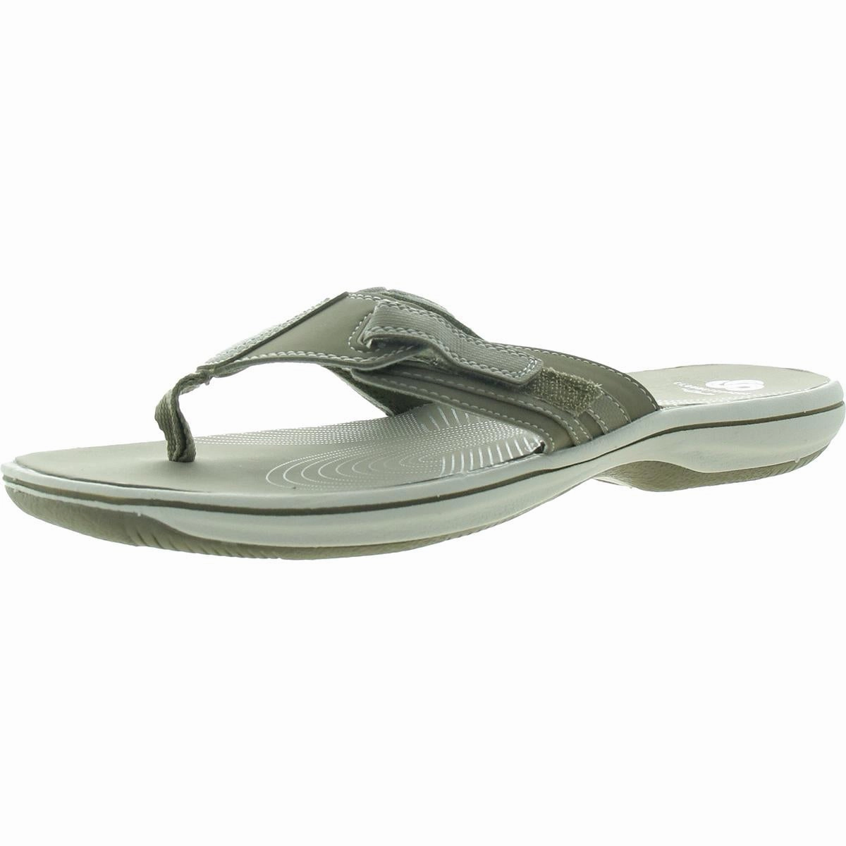 Brinkley  Womens Padded Insole Slip On Flip Flops