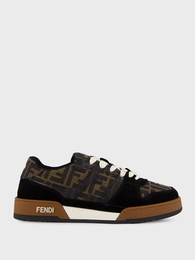 Brown Fendi Match Sneakers Promo deal Mens Sneakers