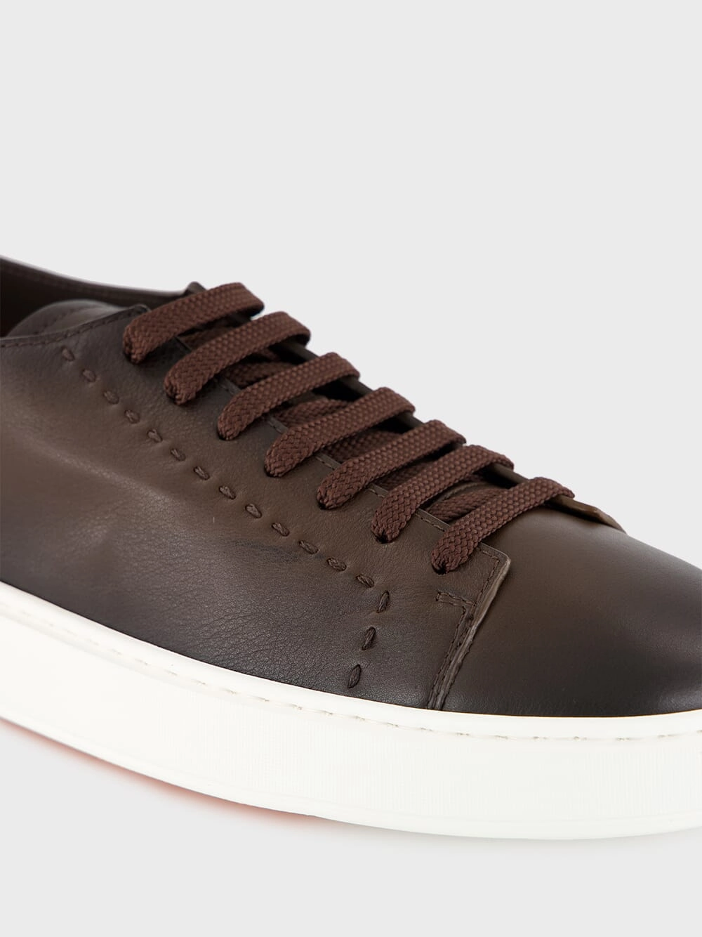 Brown Sneakers L-Top Clean Row Leather