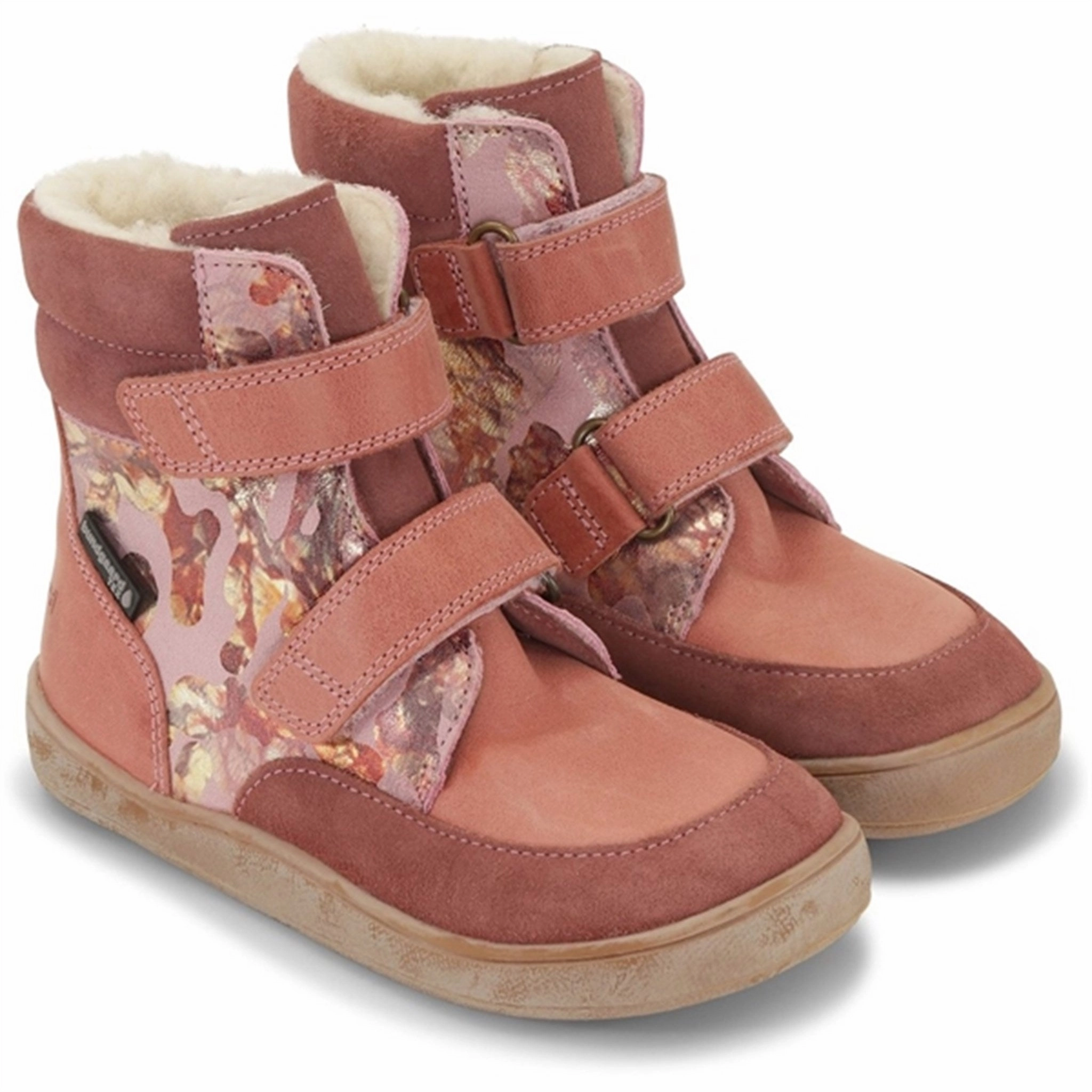 Bundgaard Basil Strap II Tex Winter Boot Rose Mili Winter Boots for Kids on sale