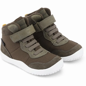 Bundgaard Billie Tex Boots Army WS Kids Velcro Sneakers discount