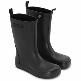 Bundgaard Black Atlas Kids Rain Boots with free shipping