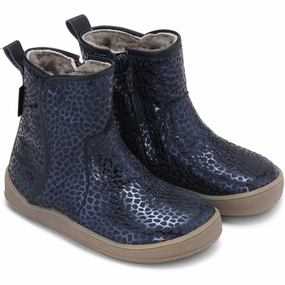 Bundgaard Brenda Lamb Tex Winter Boot Navy Wasp Cheap Kids Winter Footwear