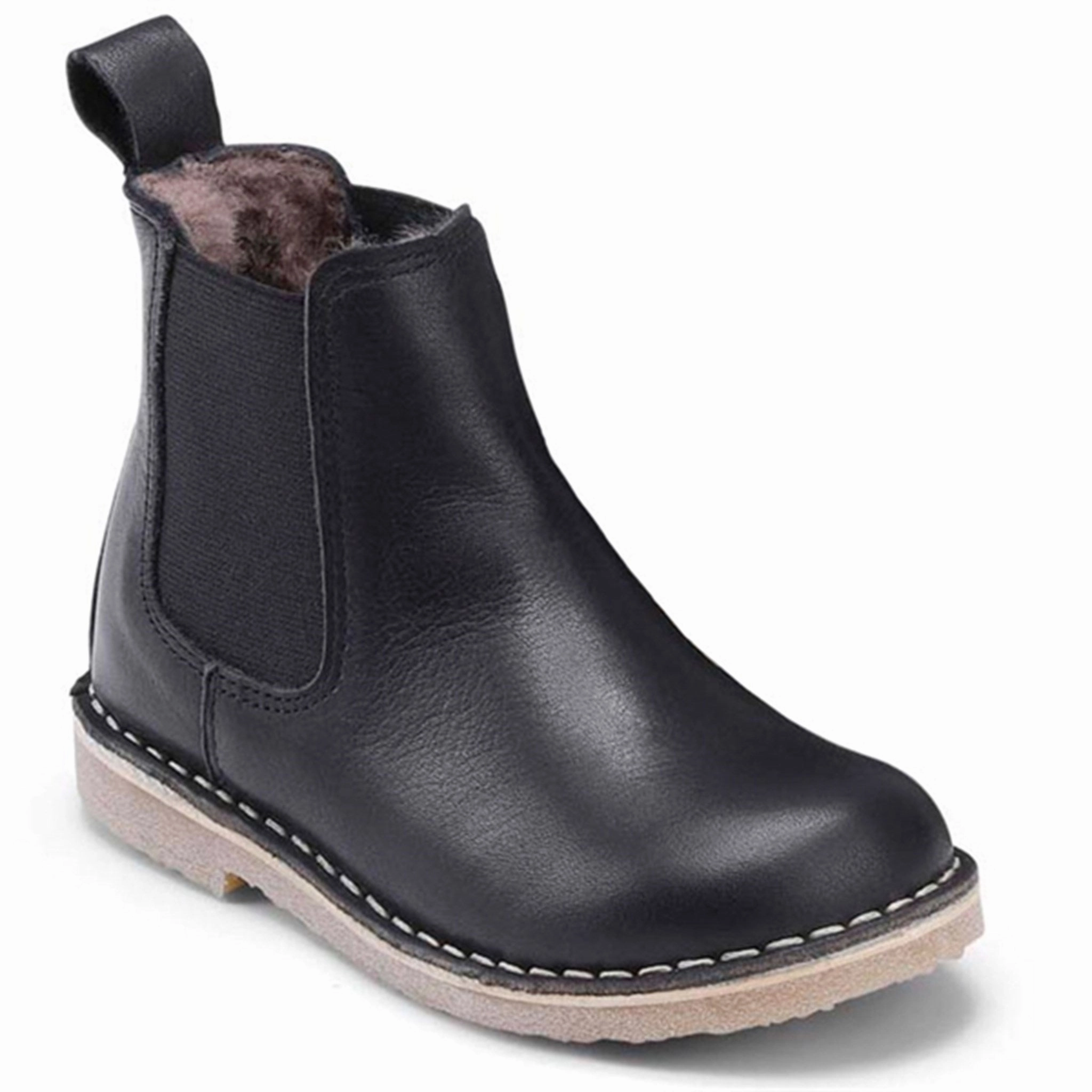 Bundgaard Cajsa Lamb Chelsea Winter Boot Black S Winter Boots for Kids on sale