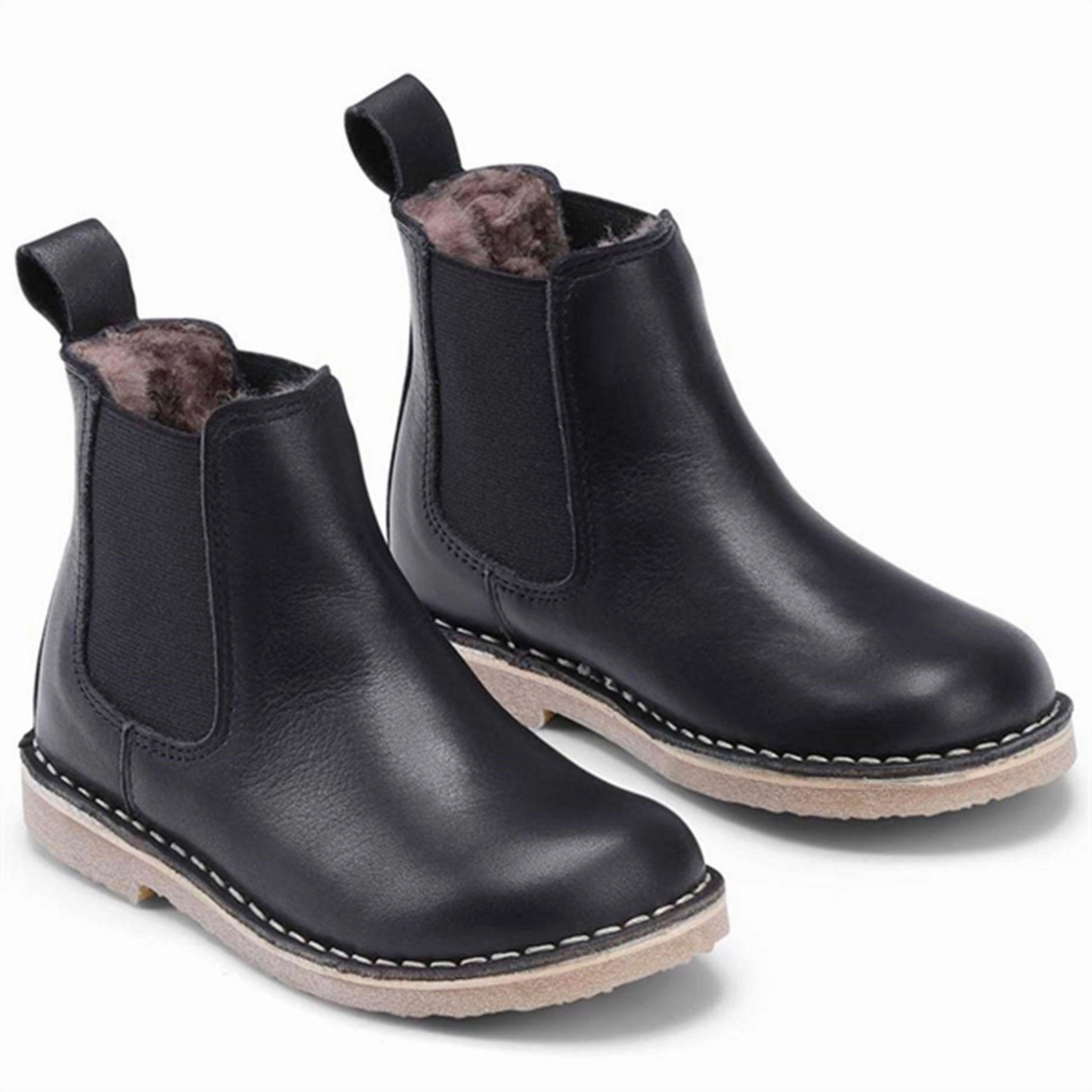 Bundgaard Cajsa Lamb Chelsea Winter Boot Black S