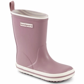 Bundgaard Charly High Rubber Boot Dark Rose Kids Rain Boots with free shipping