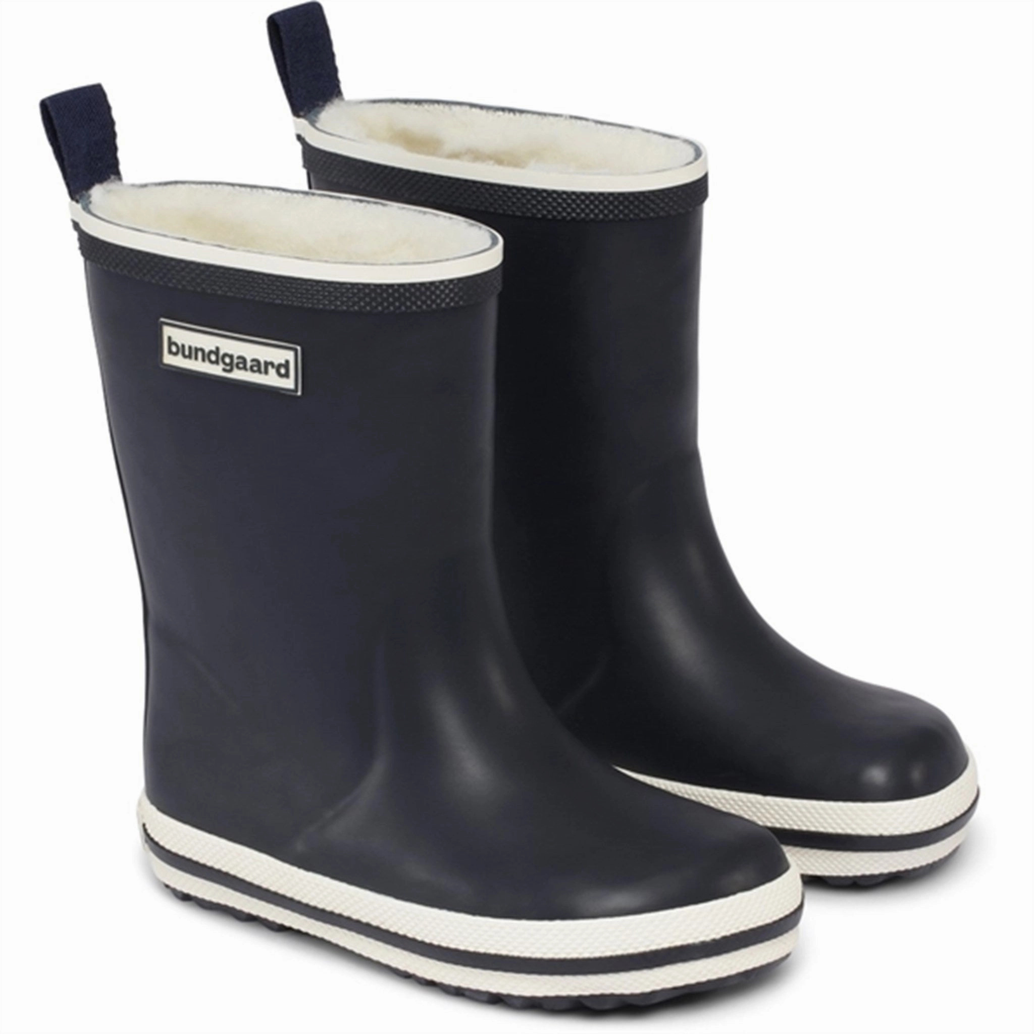 Bundgaard Charly High Warm Rubber Boot Classic Navy Kids Thermo Boots discount price