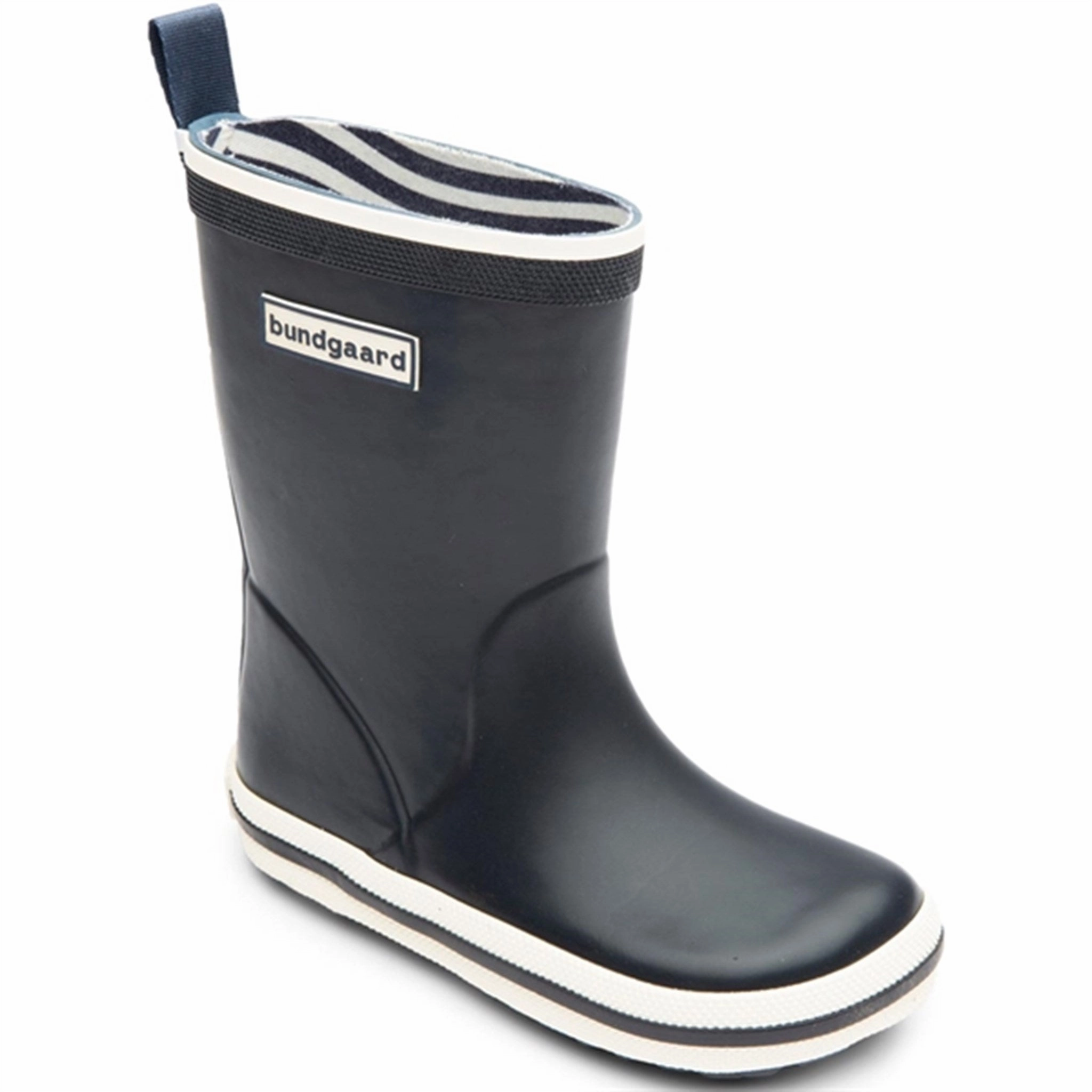 Bundgaard Charly Rubber Boot Classic Navy Kids Rain Boots with free shipping