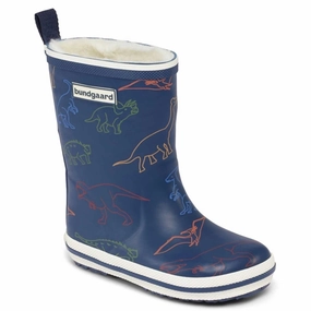 Bundgaard Charly Winter Rubber Boot Dinosaur Kids Thermo Boots discount price