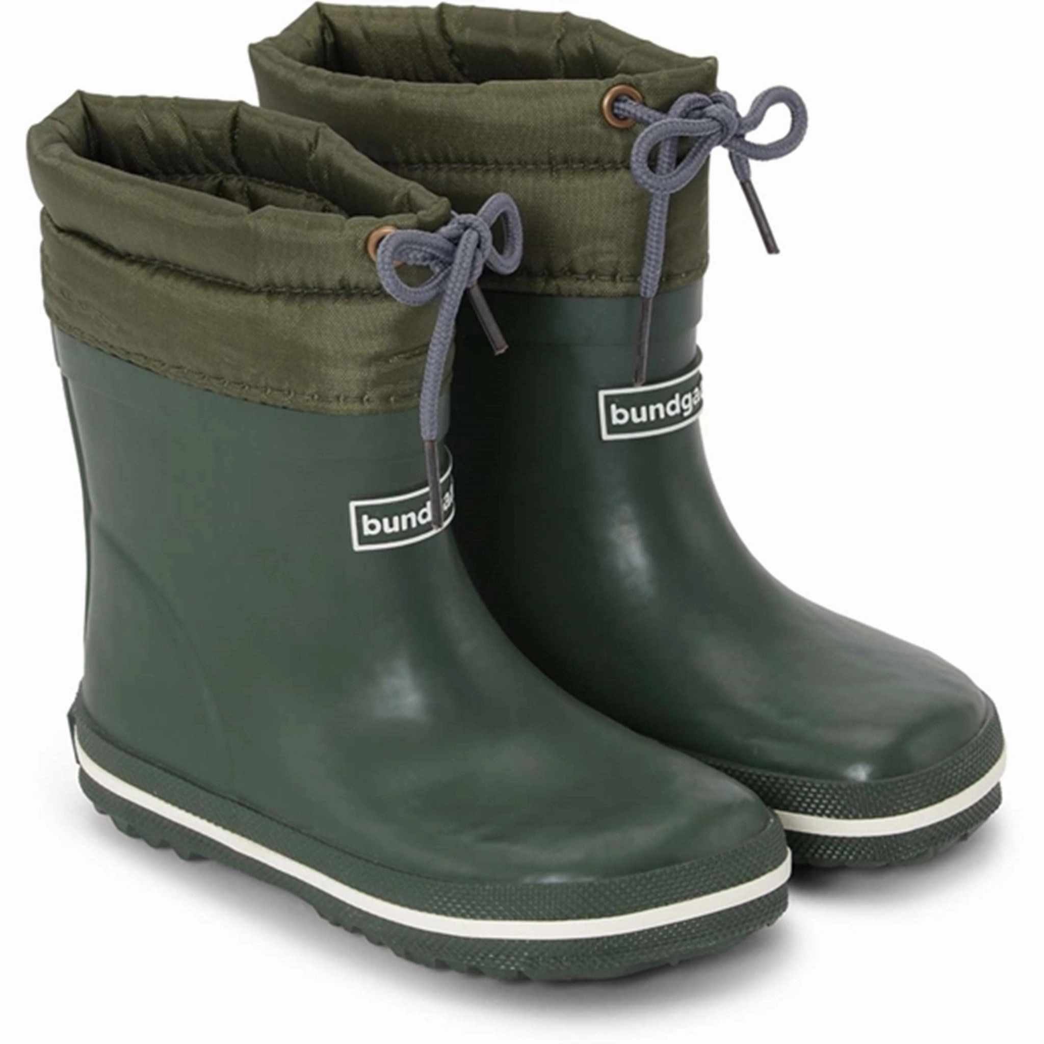 Bundgaard Cirro Low Warm Rubber Boot Army Kids Thermo Boots discount price