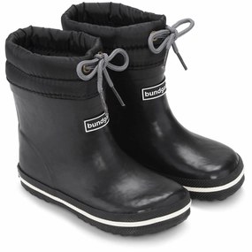 Bundgaard Cirro Low Warm Rubber Boots Black Kids Thermo Boots discount price