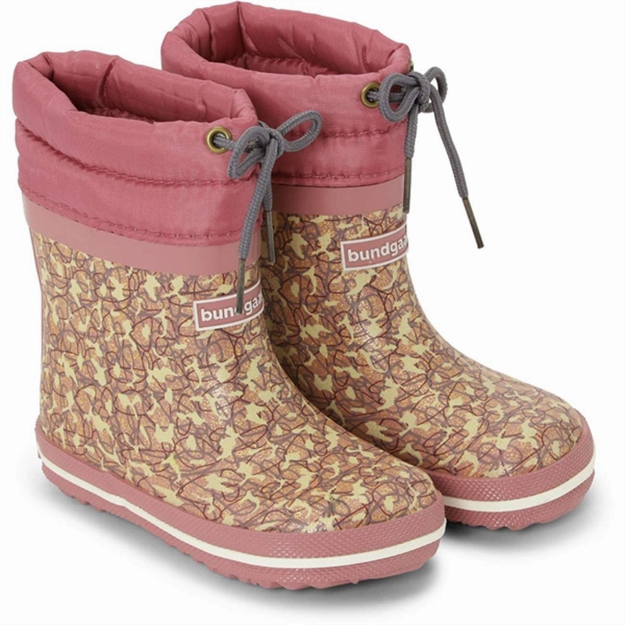 Bundgaard Cirro Low Warm Rubber Boots Rose Mili Kids Thermo Boots discount price