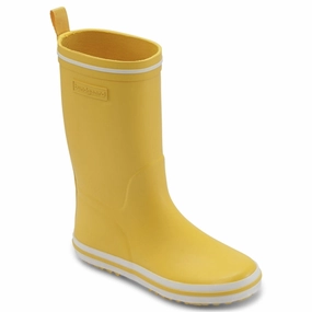 Bundgaard Cloudy High Rubber Boot Sunflower Kids Rain Boots with free shipping