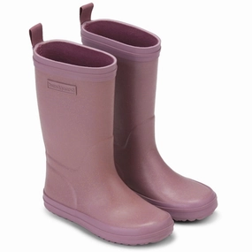 Bundgaard Cloudy High Rubber Boot Sunrise Kids Rain Boots with free shipping