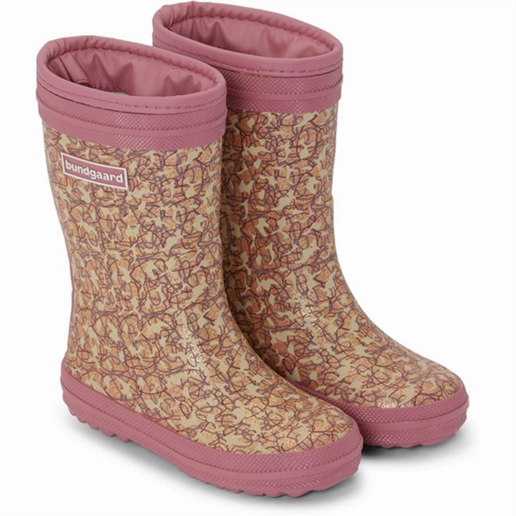 Bundgaard Cloudy High Warm Rubber Boot Rose Mili Kids Thermo Boots discount price