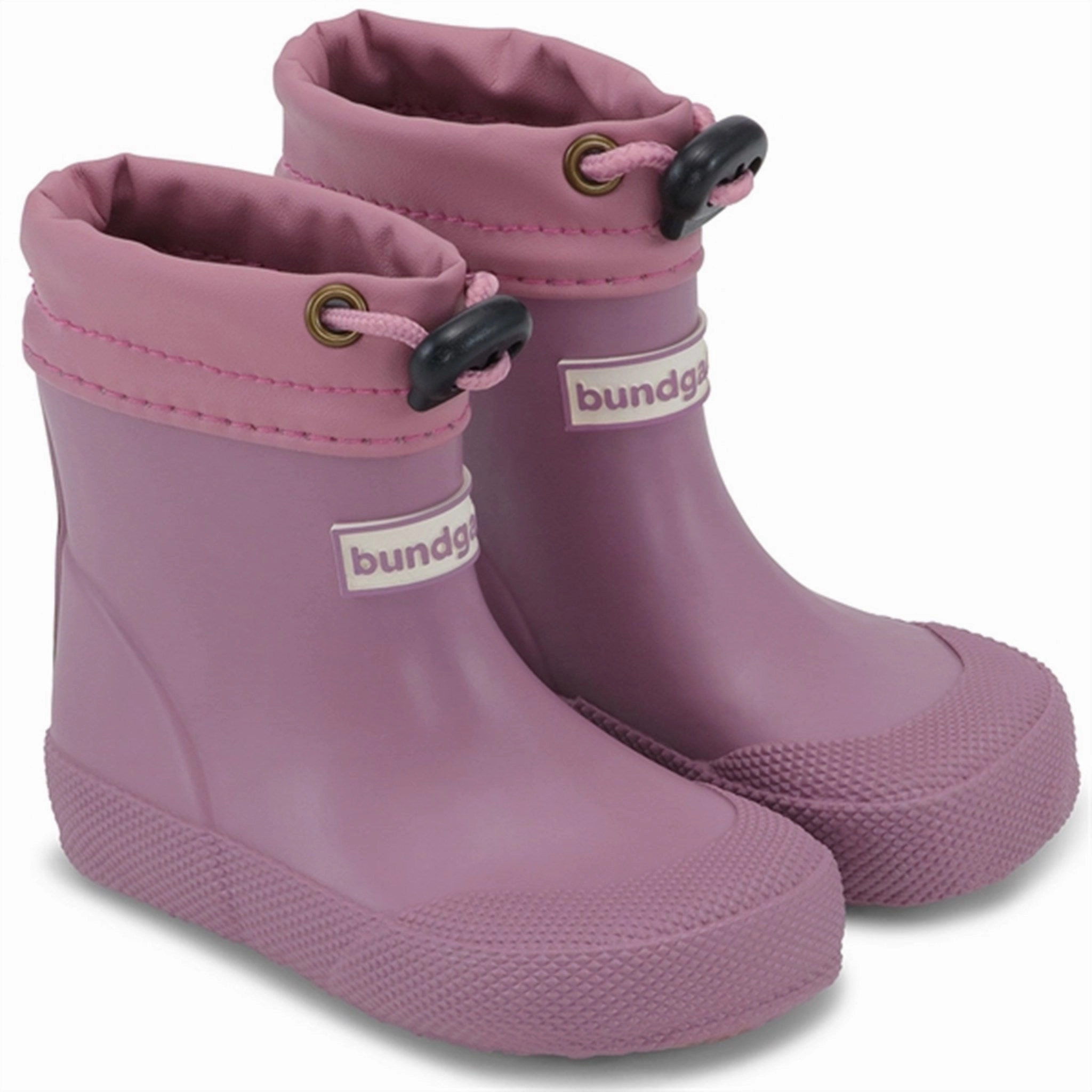 Bundgaard Cover Rubber Boot Prewalker Dark Rose Kids Rain Boots with free shipping